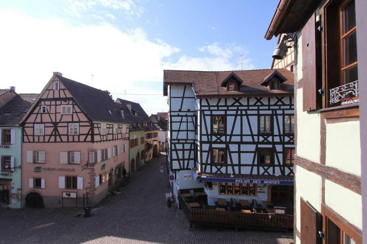 Chambre Chez L'Habitant Le Rouge-Gorge - Coeur De Riquewihr - 2 Personnes Kültér fotó